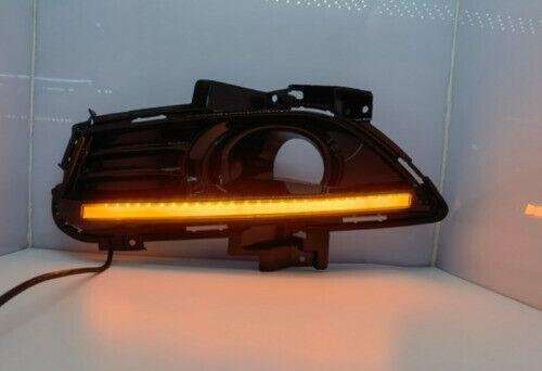 For Ford Mondeo Fusion 2013-2016 Front Fog Light Bumper Lamp LED Light DRL Refit