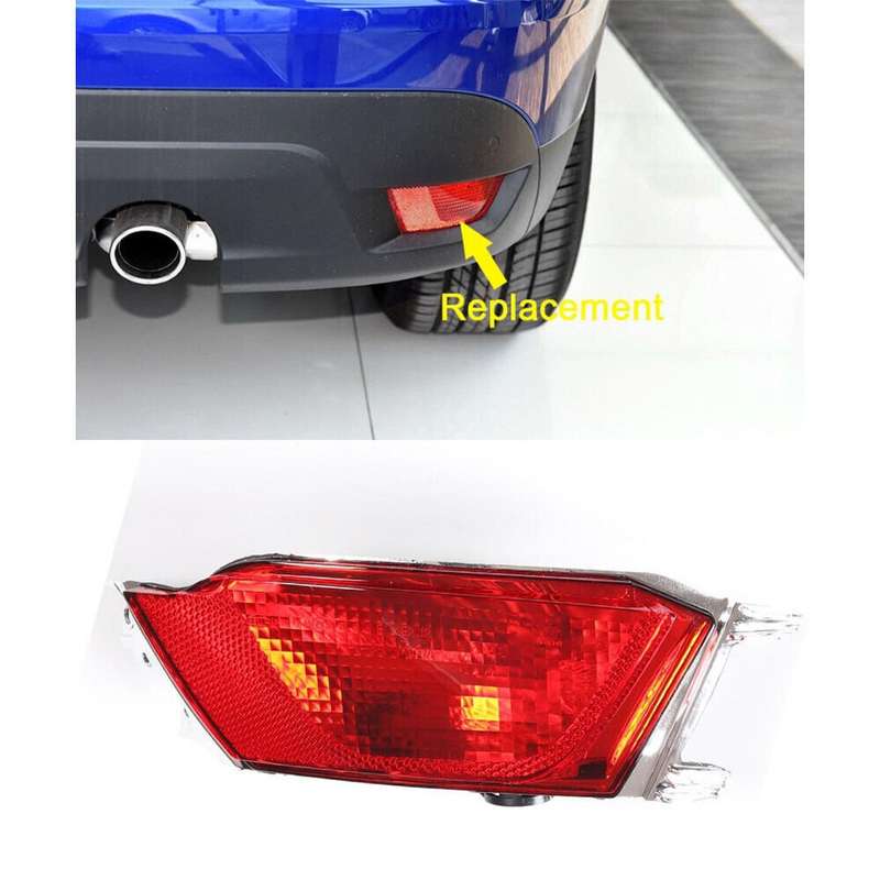 RH Rear Bumper Right Side Fog Light Reflector Lamp Fit For Jaguar F-Pace 2017-19