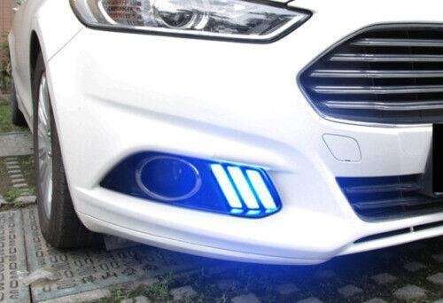 For Ford Mondeo Fusion 2013-2016 Front Bumper Fog Light Assembly LED Fog Lamp