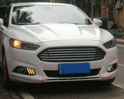 For Ford Mondeo Fusion 2013-2016 Front Bumper Fog Light Assembly LED Fog Lamp