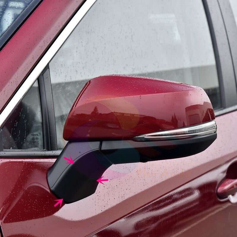 LH Driver Side Rearview Mirror Triangle Base Cover For Toyota RAV4 2020-2022