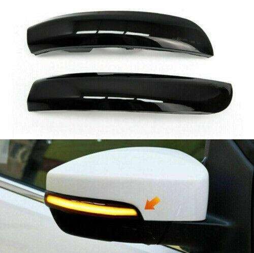Ford Escape Kuga 2013-2019 LED Rear View Mirror Light Turn Signal Blue &amp; Amber