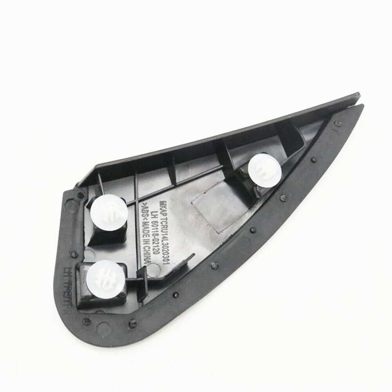 Left Side Mirror Fender Corner Triangle Cover Trim For Toyota Corolla 2014-2018