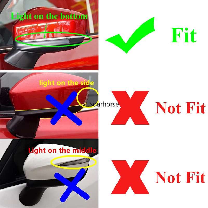 Right Rearview Mirror Housing Shell Bottom Cap Lower Cover For Mazda CX-5 17-23