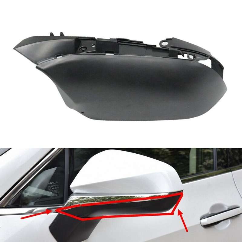 Left Rearview Mirror Housing Bottom Lower Cover Cap Shell For Lexus NX RX 16-21