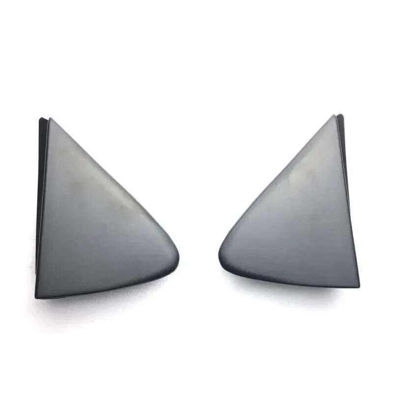 Pair Mirror Corner Triangle Garnish Cover Panel Plate Trim For Toyota Vios 08-13