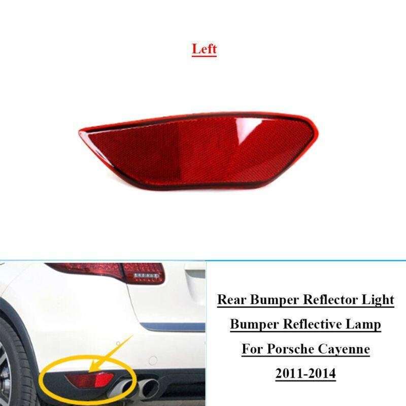 Car Rear Bumper Reflector Reflective Strip For Porsche Cayenne 2011-2014 Left