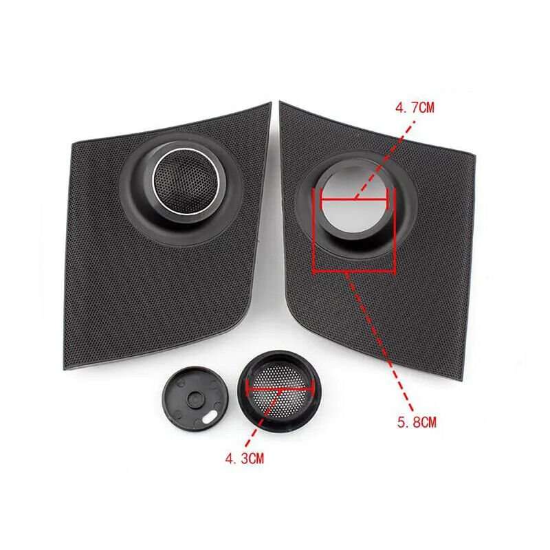 Dashboard Audio Speaker Tweeter Cover Trim With Wire For Toyota Camry XV70 19-21