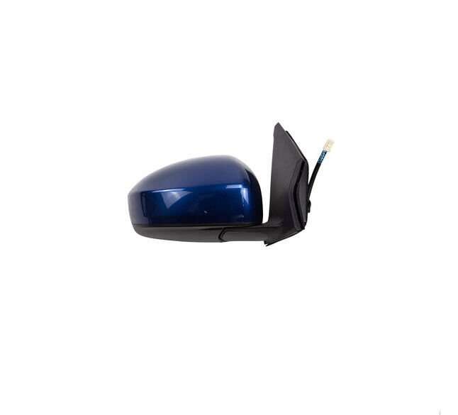 Side View Mirror Assembly 3 Pins Blue Right Side For 2011-2015 Nissan Tiida