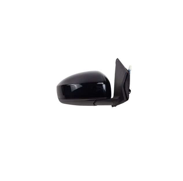 Side View Mirror Assembly 3 Pins Black Right Side For 2011-2015 Nissan Tiida
