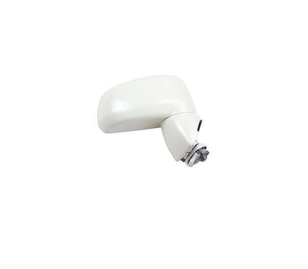 Side View Mirror Assembly 3 Pins White Right Side For 2005-2010 Nissan Tiida