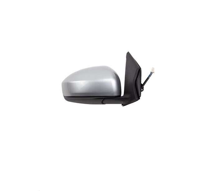 Side View Mirror Assembly 5 Pins Silver Right Side For 2011-2015 Nissan Tiida