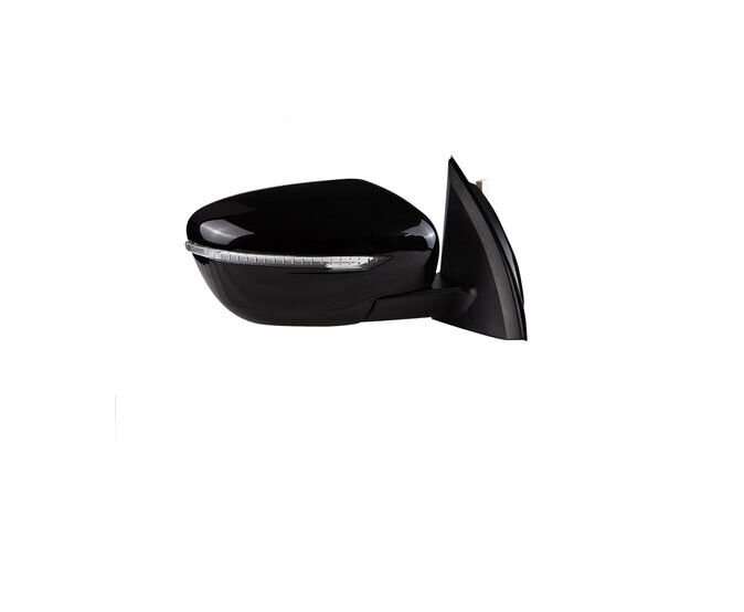 Side View Mirror Assembly 5 Pins Black Right Side For 2015-2022 Nissan Qashqai