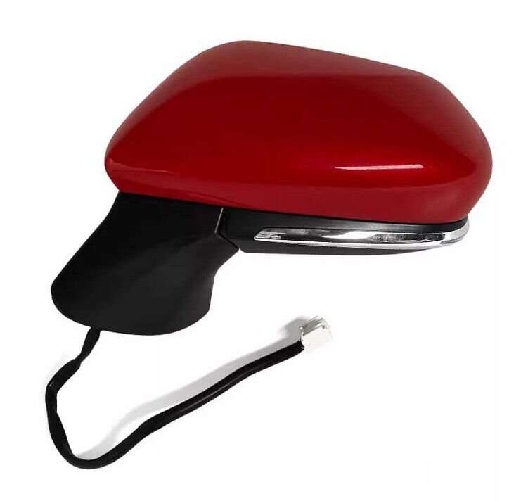 For 19-23 Toyota Avalon Sedan Side View Mirror Assembly 14 Pins Red Left Side