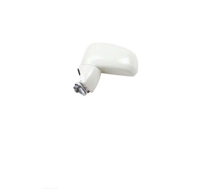 Side View Mirror Assembly 5 Pins White Left Side For 2005-2010 Nissan Tiida