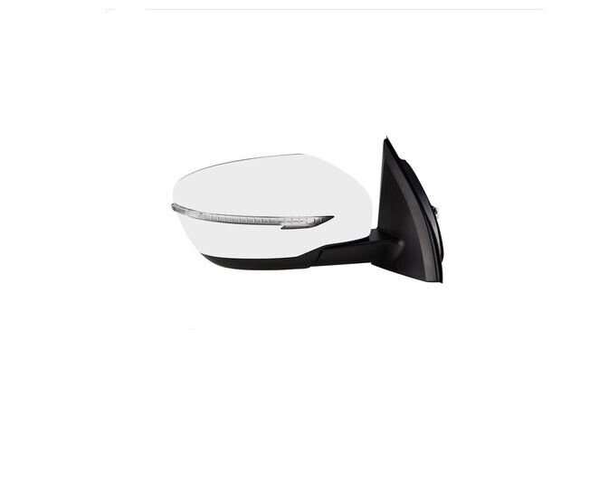 Side View Mirror Assembly 5 Pins Primer Right Side For 2015-2022 Nissan Qashqai