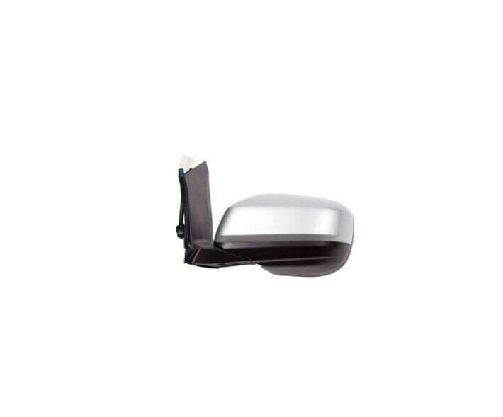 Side View Mirror Assembly 3 Pins Silver Left Side New For 2008-2014 Honda City