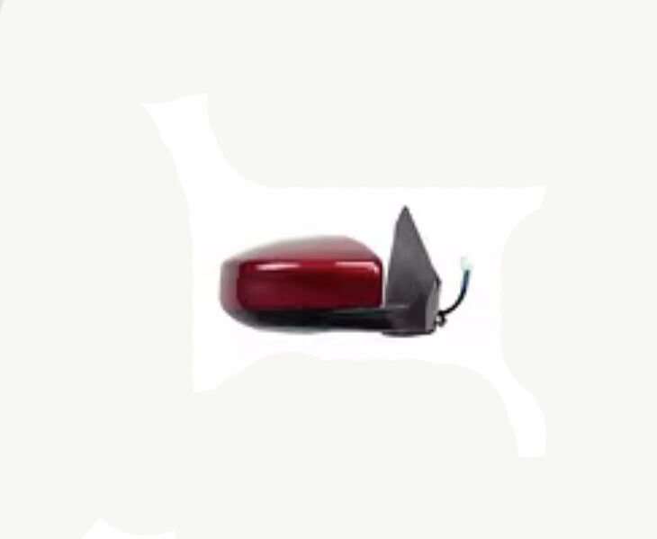 Side View Mirror Assembly 3 Pins Red Right Side New For 2016-2019 Nissan Tiida