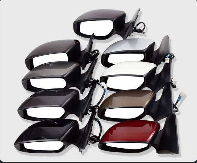 Side View Mirror Assy 3 Pins Black Right For 12-18 Nissan Sentra Sylphy Bluebird