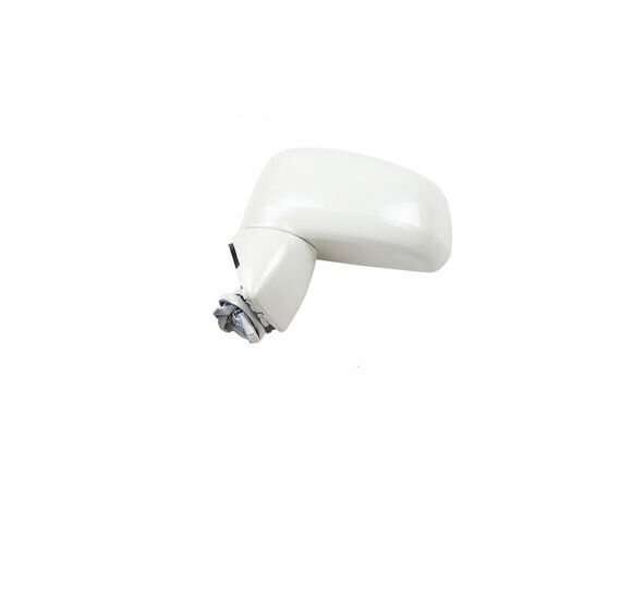 Side View Mirror Assembly 3 Pins White Left Side For 2005-2010 Nissan Tiida