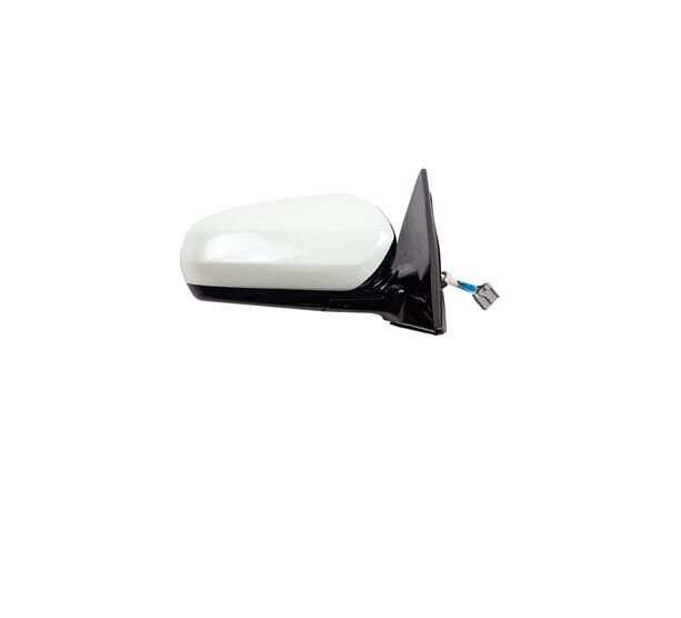 Side View Mirror Assembly 7 Pins White Right New For 2003-2007 Nissan Altima