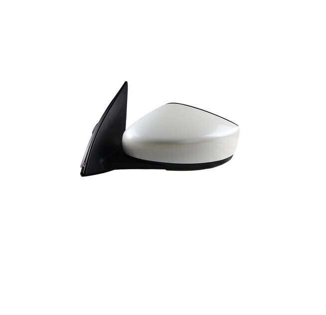 Side View Mirror Assembly 5 Pins White Left Side For 2015-2019 Nissan Sylphy