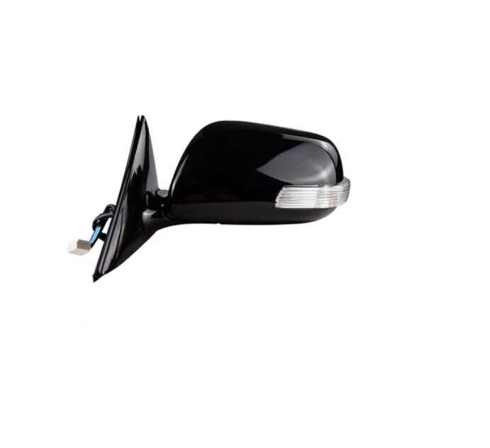 Side View Mirror Assembly 9 Pins Black Left Side For 2006-2011 Toyota Camry