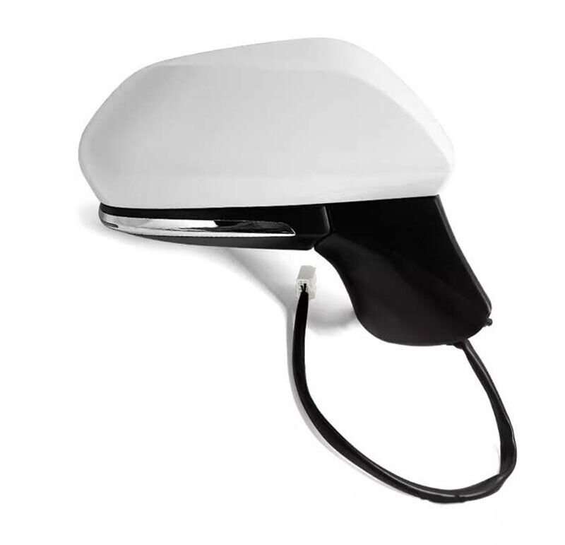 For 19-23 Toyota Avalon Sedan Side View Mirror Assembly 14 Pins White Right Side