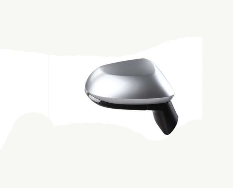 Side View Mirror Assembly 6 Pins Silver Right Side For 2019-2022 Toyota Corolla