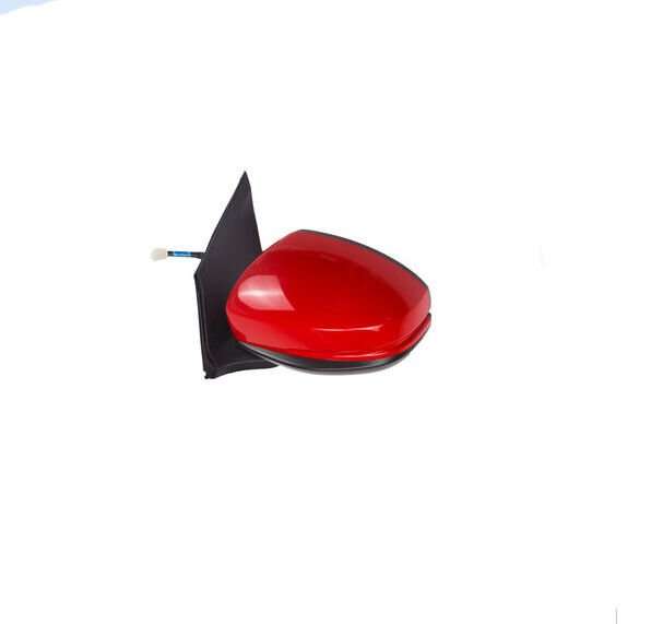 Side View Mirror Assembly 3 Pins Red Left Side New For 2015-2020 Honda City