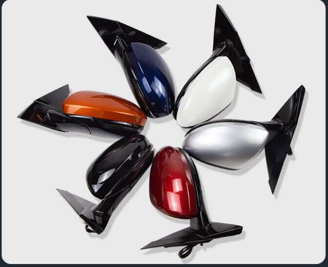 Side View Mirror Assembly 8 Pins Orange Right Side For 2019-2020 Nissan Altima