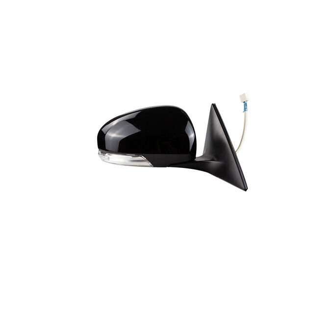 Side View Mirror Assembly 9 Pins Black Right Side For 2010-2017 Toyota Mark X
