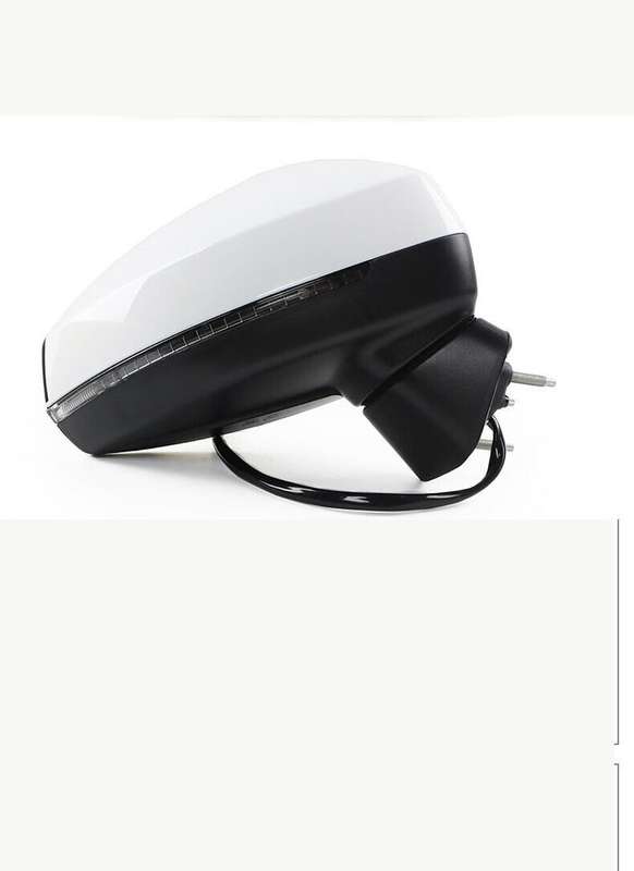 For 2017-2019 Audi A3 8VA Side View Mirror Assembly 6 Pins White Brand New Right