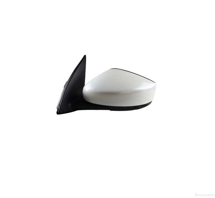 Side View Mirror Assembly 7 Pins White Left Side For 2015-2019 Nissan Sylphy