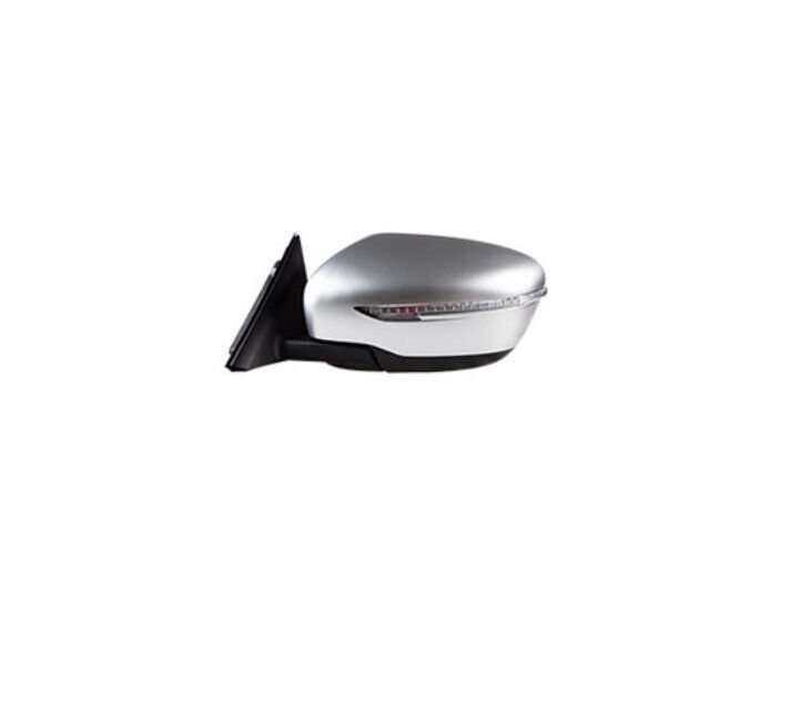 Side View Mirror Assembly 7 Pins Silver Left Side For 14-19 Nissan X-trail Rogue