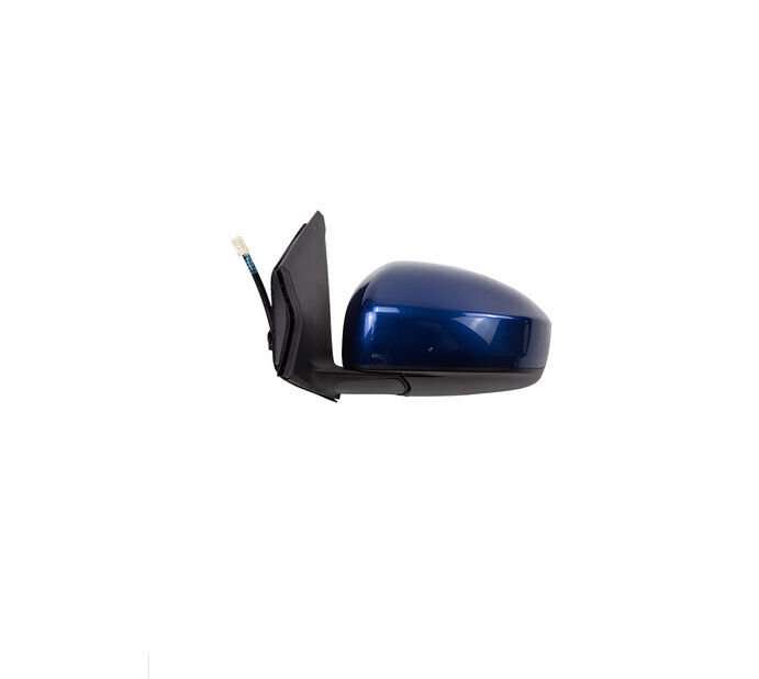 Side View Mirror Assembly 5 Pins Blue Left Side New For 2011-2015 Nissan Tiida