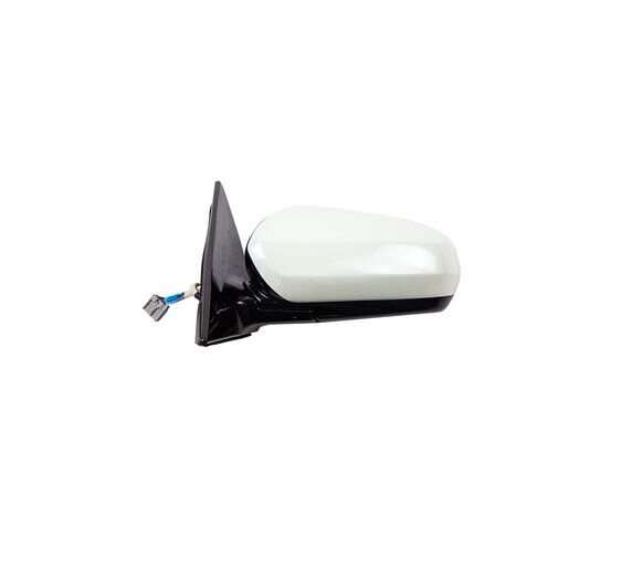 Side View Mirror Assembly 7 Pins White Left New For 2003-2007 Nissan Altima