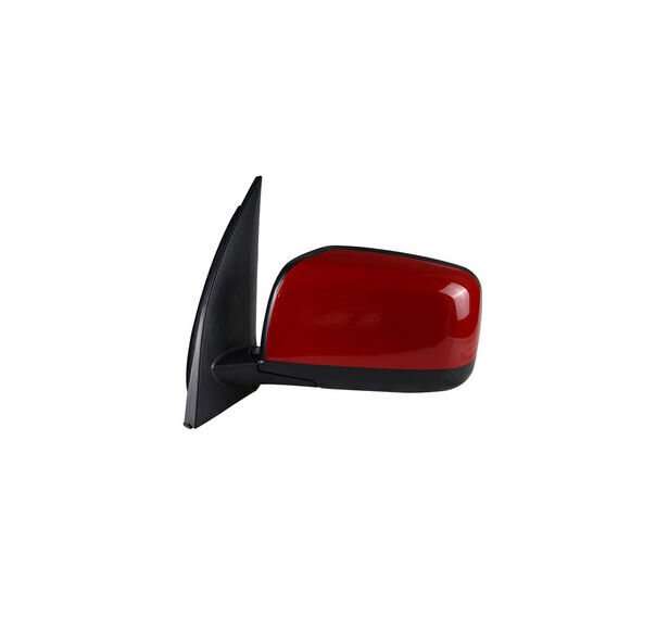 Side View Mirror Assembly 3 Pins Red Left Side For 08-13 Nissan X-Trail Rogue