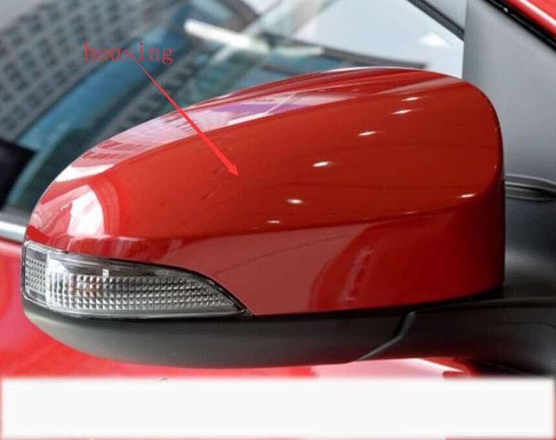 Red Side View Mirror Housing Right Part For 14-18 Toyota Corolla ZRE18 Sedan