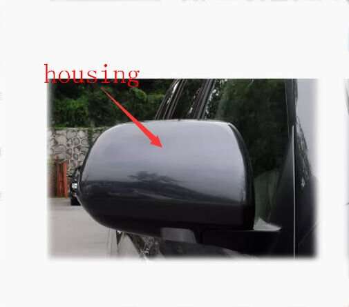 Side View Mirror Housing Part Gray Right For 2009-2015 Toyota Highlander SU4 SUV