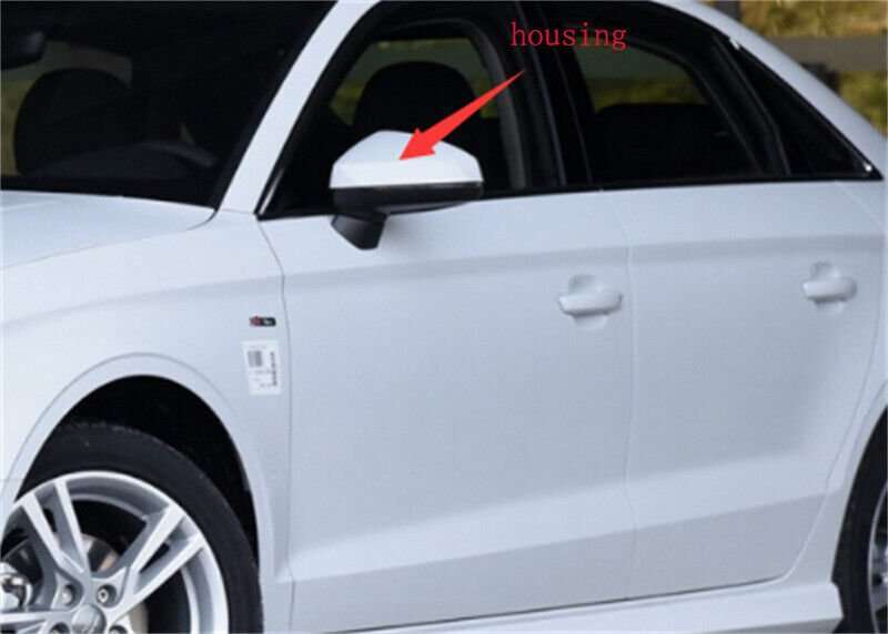 For 14-20 Audi A3 Side View Mirror Housing Factory Direct Hot Sale White Left