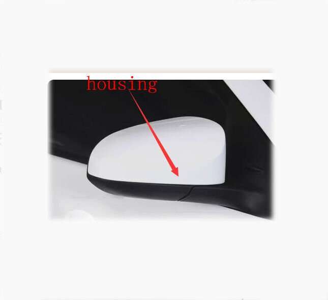 Side View Mirror Housing White Right For 14-21 Toyota YARiS L NSP15 Hatchback