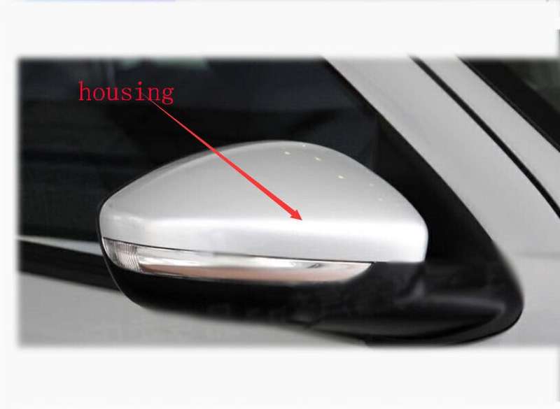 Side View Mirror Housing Top Quality Part Silver Right For 14-18 Peugeot 2008