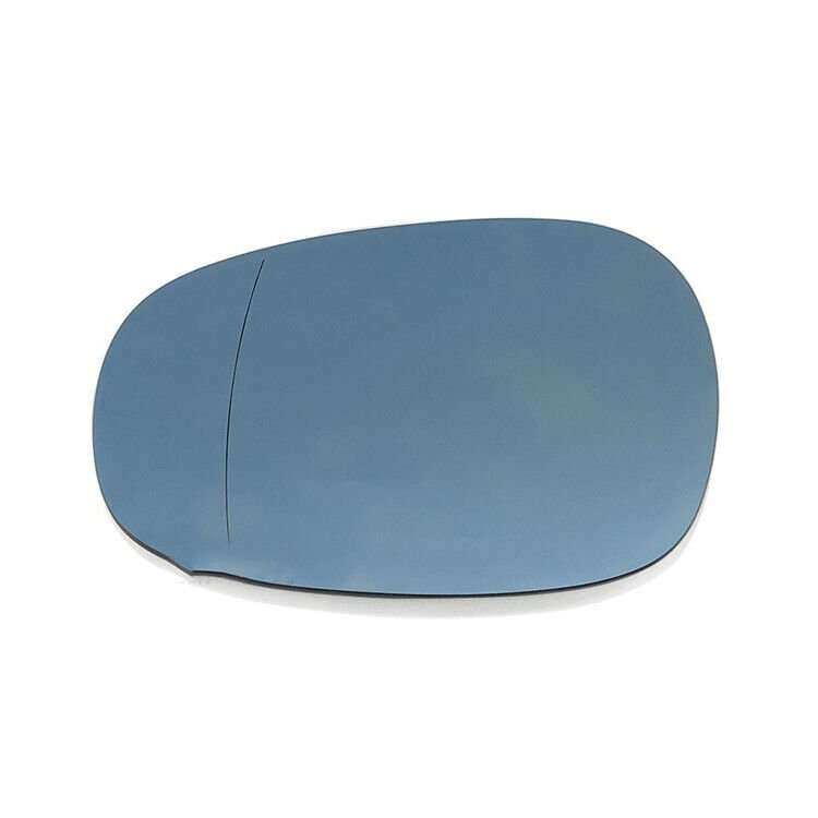 Blue Side View Mirror Glass Heating Left For 2009-2011 BMW 1 3 Series E82 E87