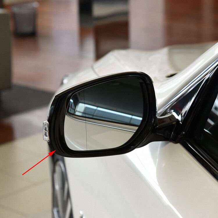 Left Black Front Side Mirror Housing Frame For 2015-2022 Infiniti Q50 Sedan