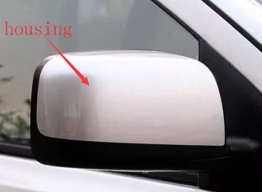 Side View Mirror Housing Part Silver Right 1X For 08-15 Nissan Qashqai J10Z SUV