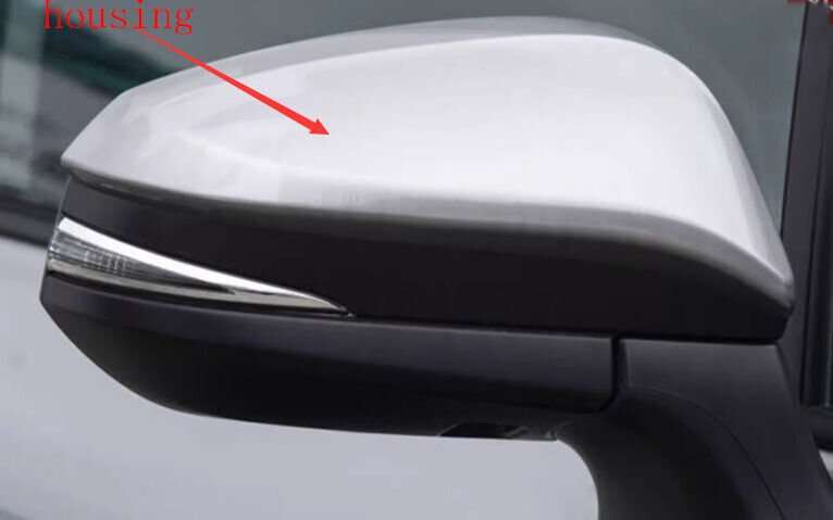 Side View Mirror Housing Part Light Silver Right For 2021-2023 Toyota Venza SUV