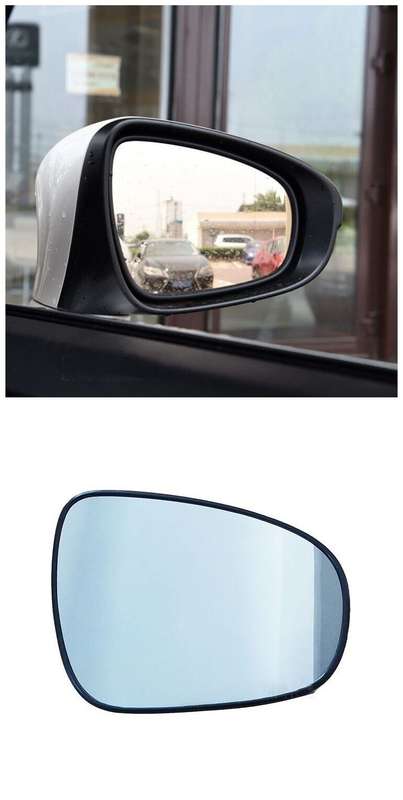 Car Side View Mirror Glass Heating Right Part 1PC For Lexus ES CT IS LS GS RC