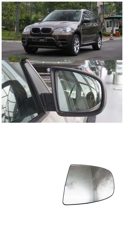Side View Mirror Glass Heating Right 1PC For 2007-2014 BMW X5 E70 X6 E71 E72