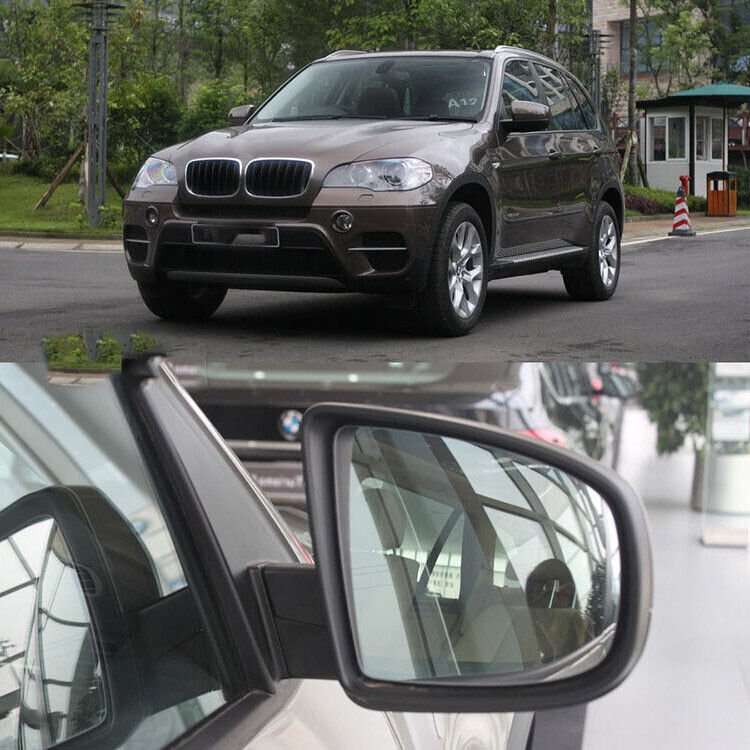 Side View Mirror Glass Heating Right 1PC For 2007-2014 BMW X5 E70 X6 E71 E72